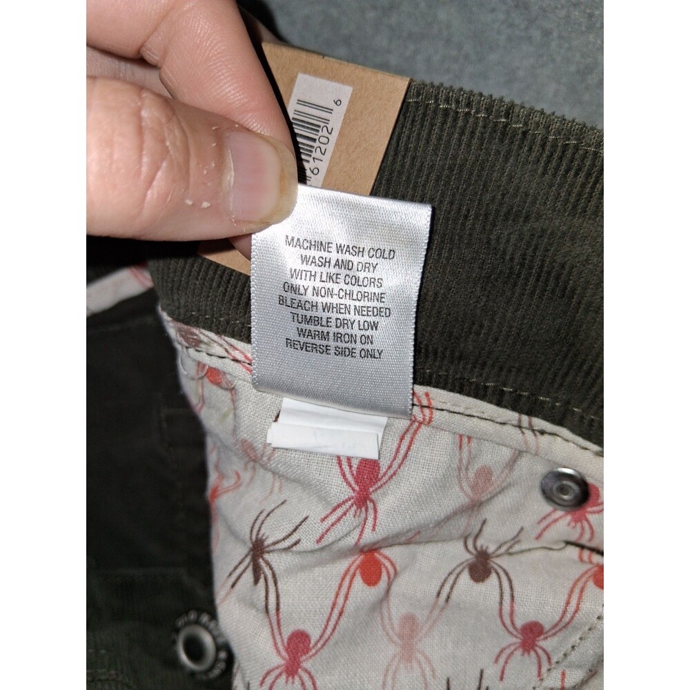 NWT! Old Navy Denim OND Ultra Low Rise Skinny Corduroy Pants Womens 12 Brown Y2K - Picture 14 of 16